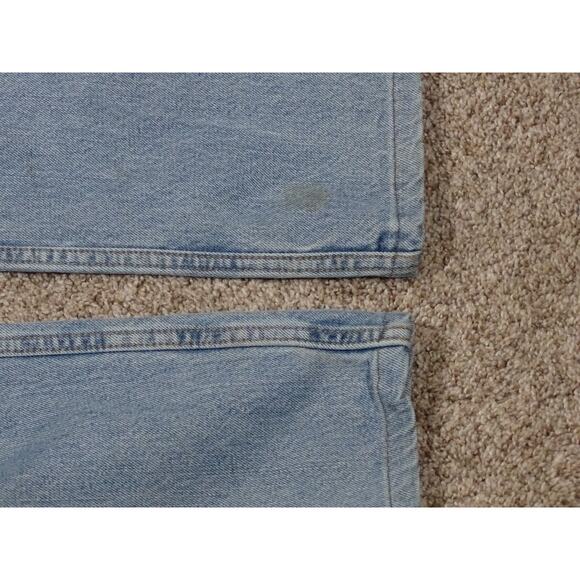 Vtg Levis 505 Jeans Mens 36x29 Light Wash Denim Regular Fit Straight Leg Classic - Picture 8 of 9